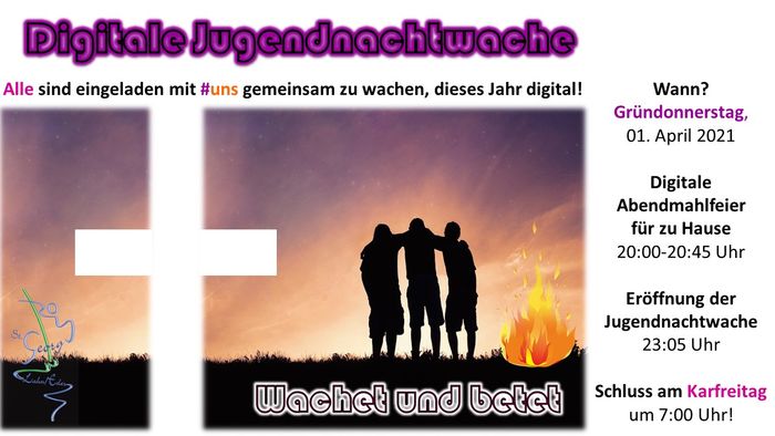 Digitale Jugendnachtwache Gründonnerstag 2021